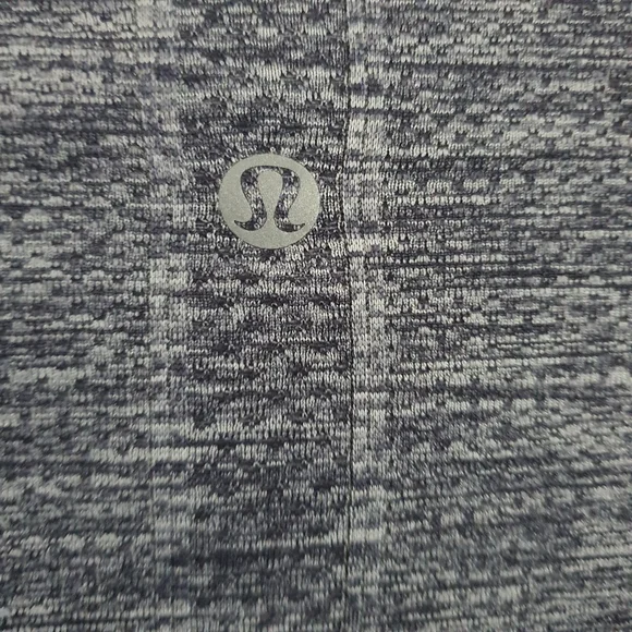 Lululemon Size AU10 Swiftly Tech Blue Grey Marle Long Sleeve Top - Picture 7 of 8